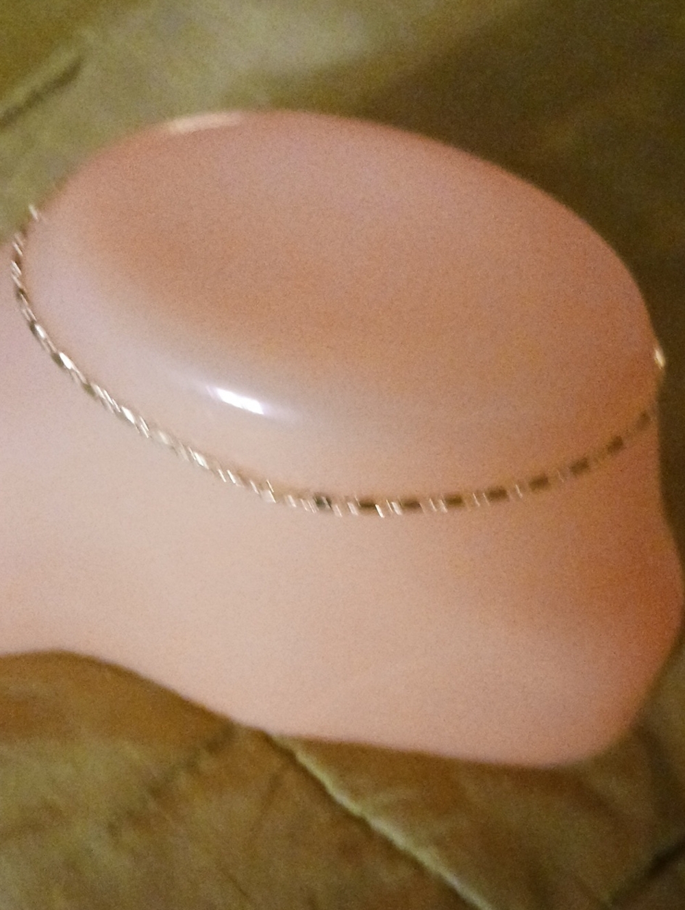 Delicate Pink Rope Chain  Ankle Bracelet